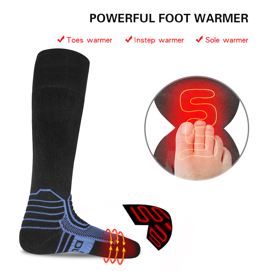 чорапи с електрическо нагряване - термо чорапи