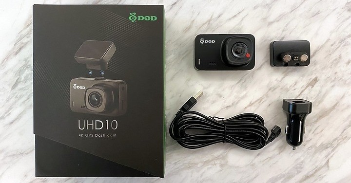 dod uhd10 камера - съдържание на пакета