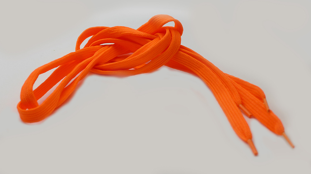 неонови оранжеви връзки