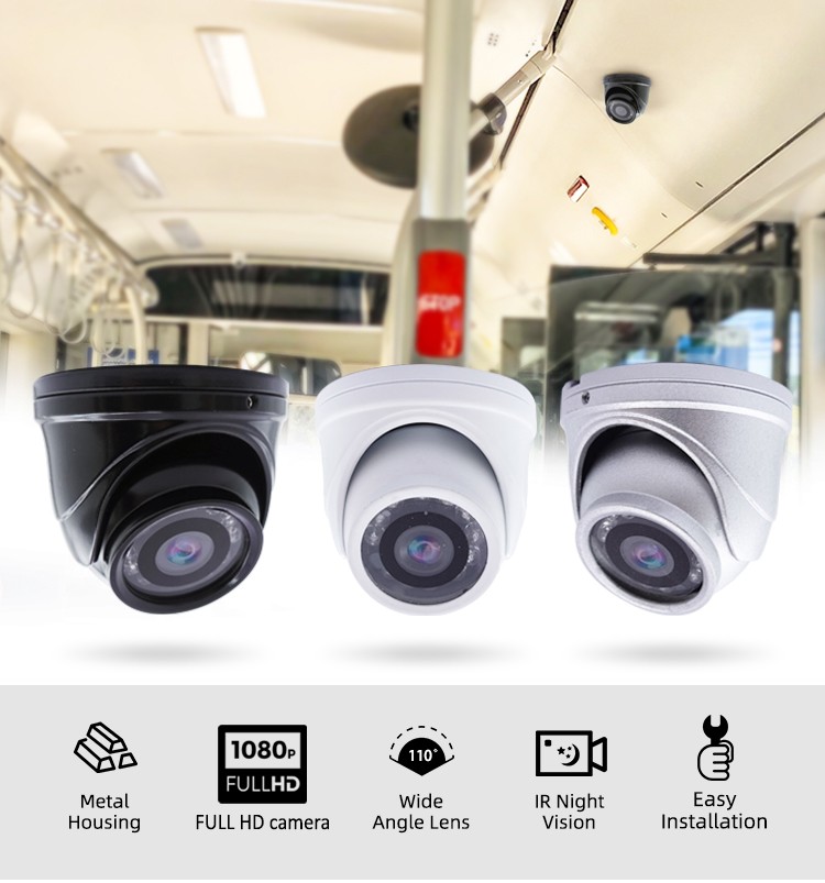 FULL HD камера за кола AHD 3,6mm обектив + 12 IR светодиода и филтър