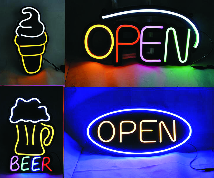 LED реклама - светлинно лого