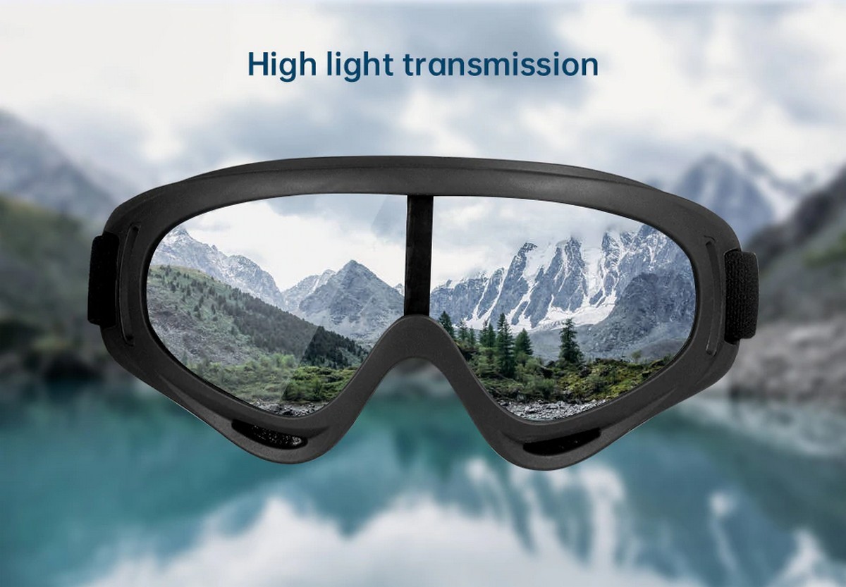 защитни очила черни анти мъгла