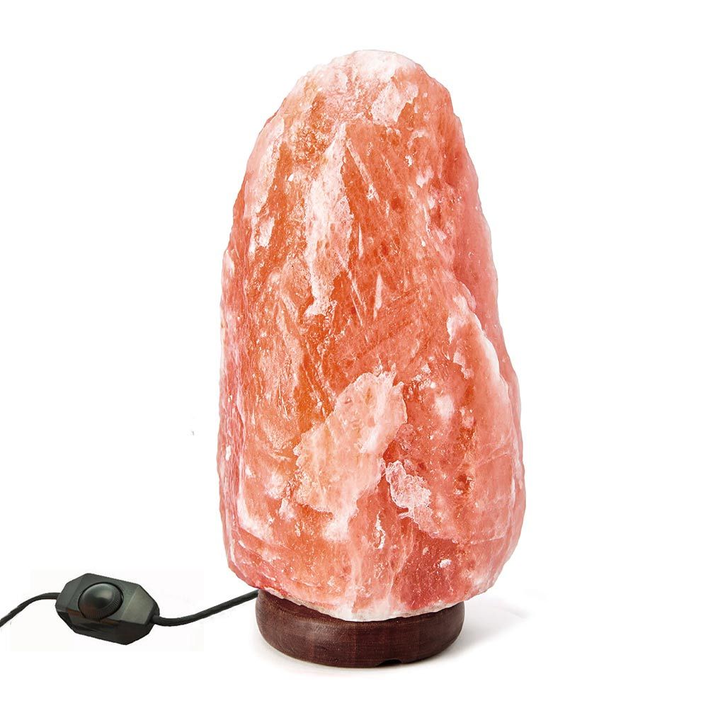 Лампа от хималайска каменна сол, скална крушка