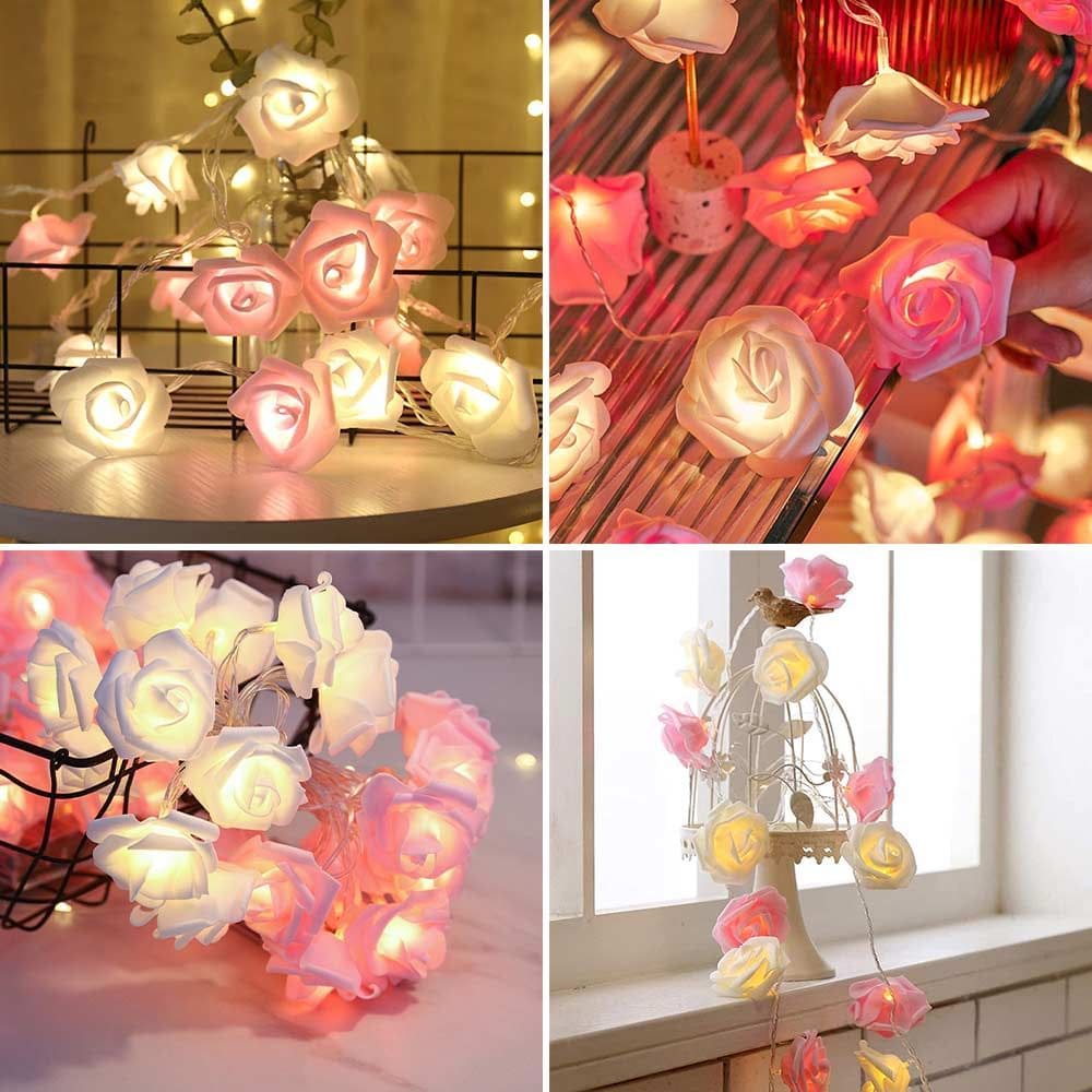 LED рози - светещи рози като декоративно осветление