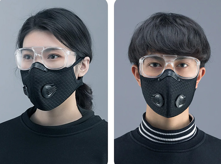 защитни очила с маска срещу corona virus