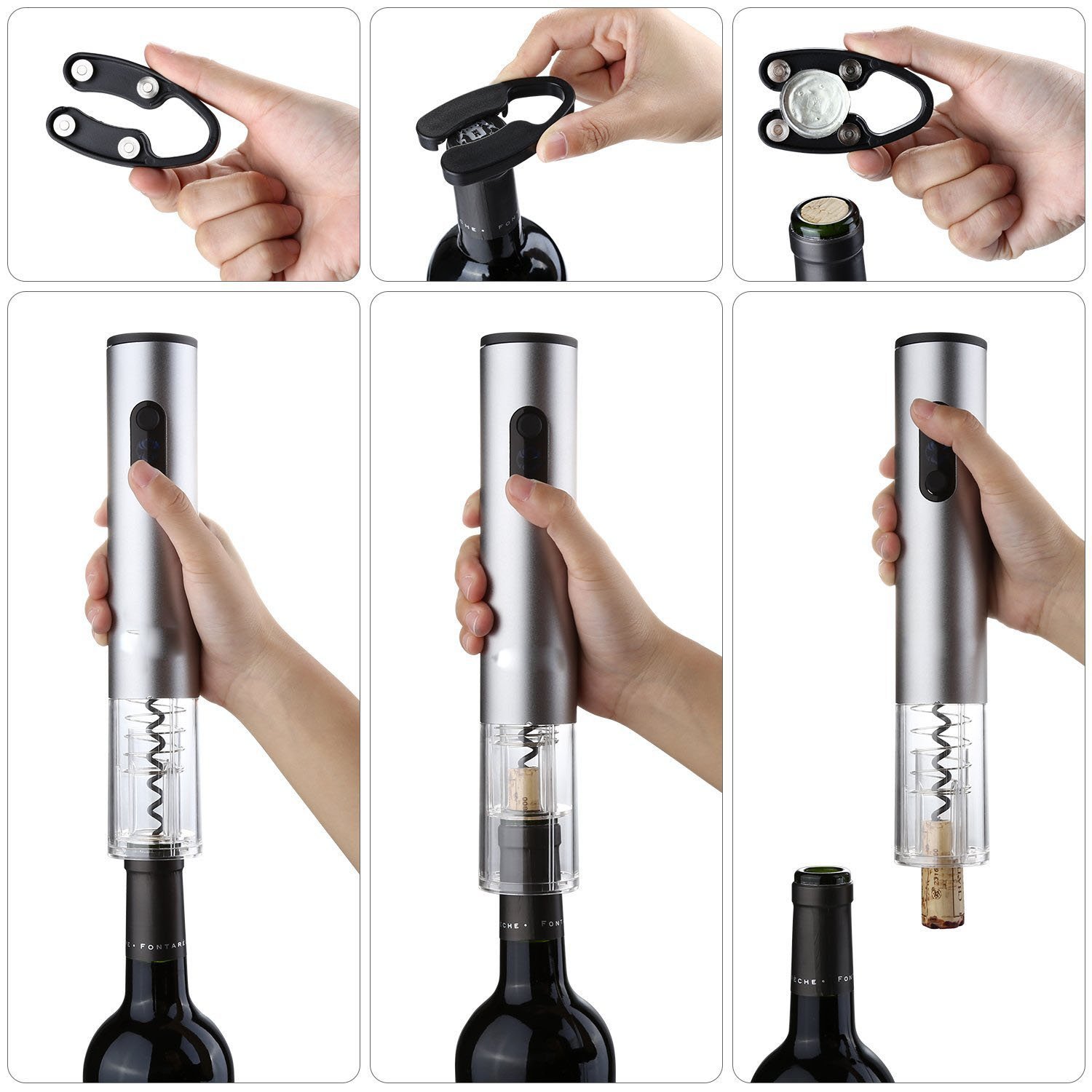 Електрическо безжично отварящо устройство за вино