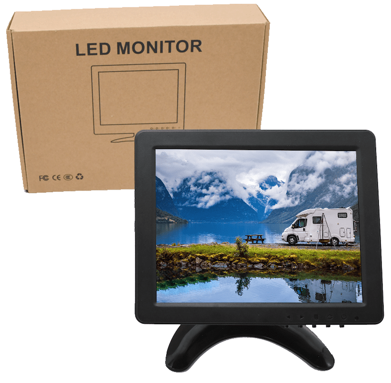 8 инча монитор TFT LCD монитори за камери за видеонаблюдение