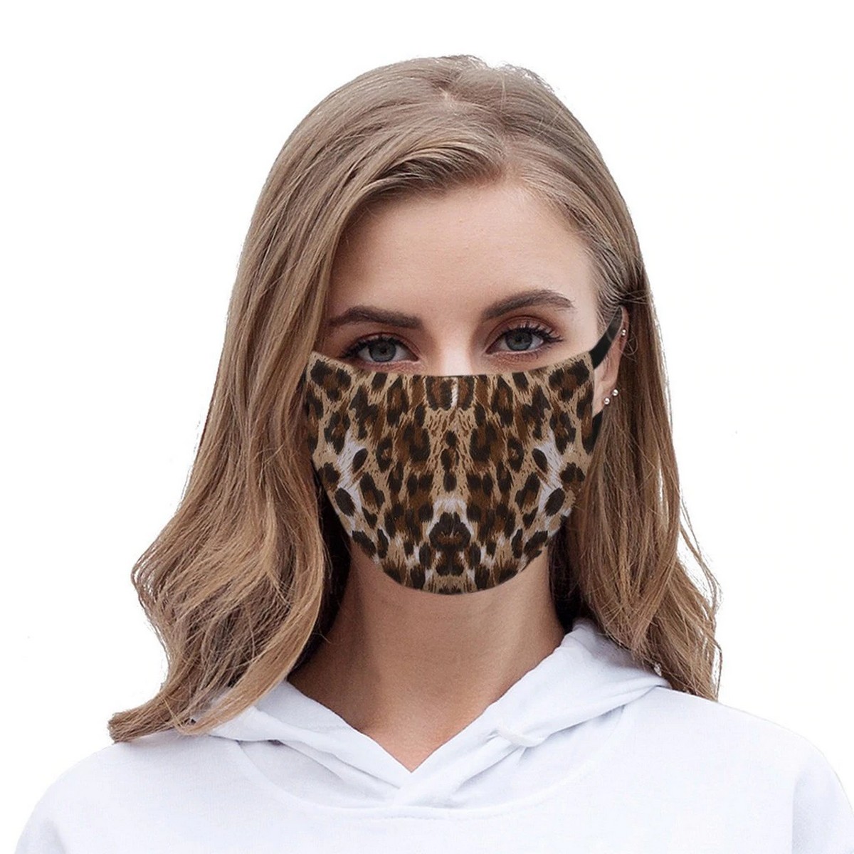 Леопардова маска за лице