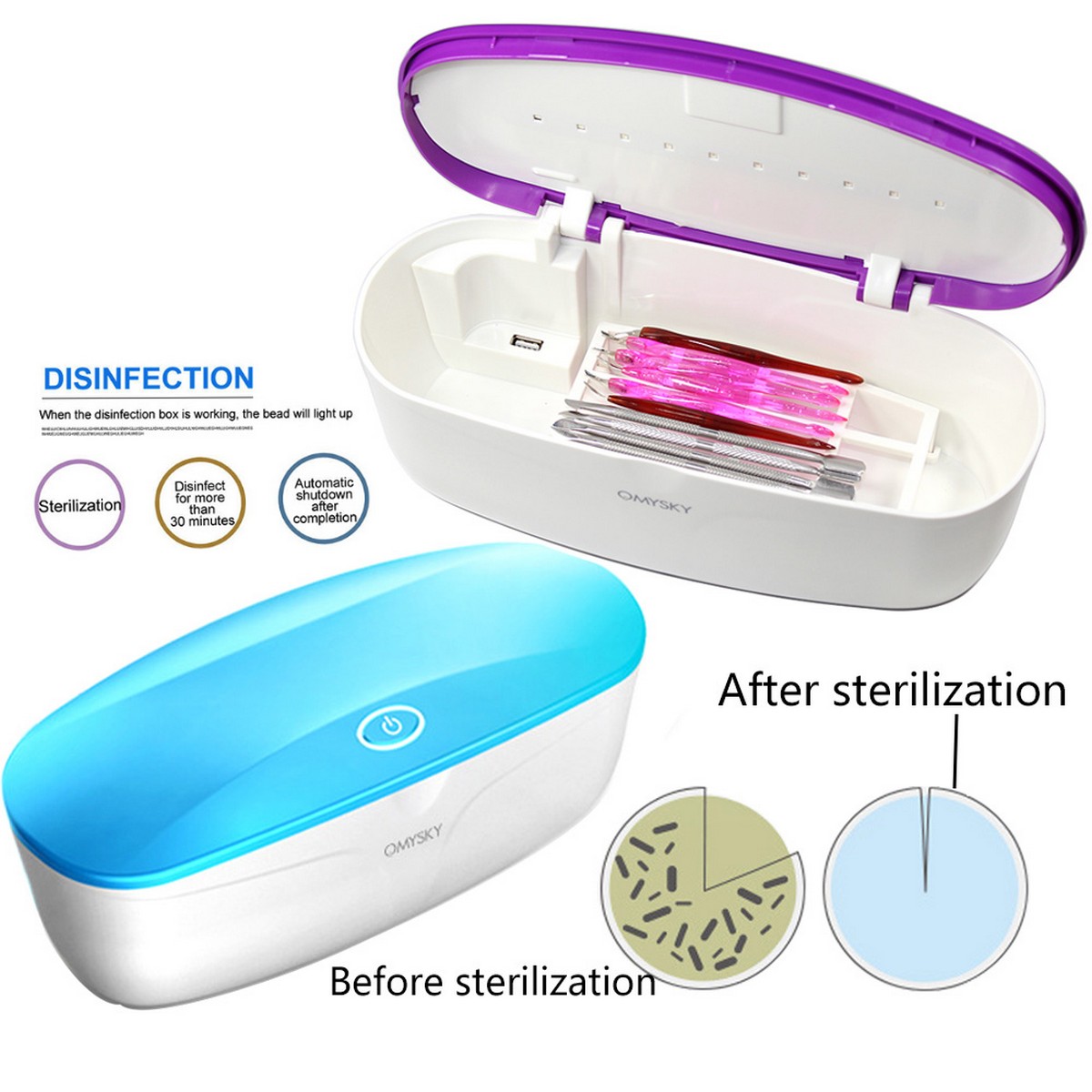 стерилизационна кутия за дезинфекция