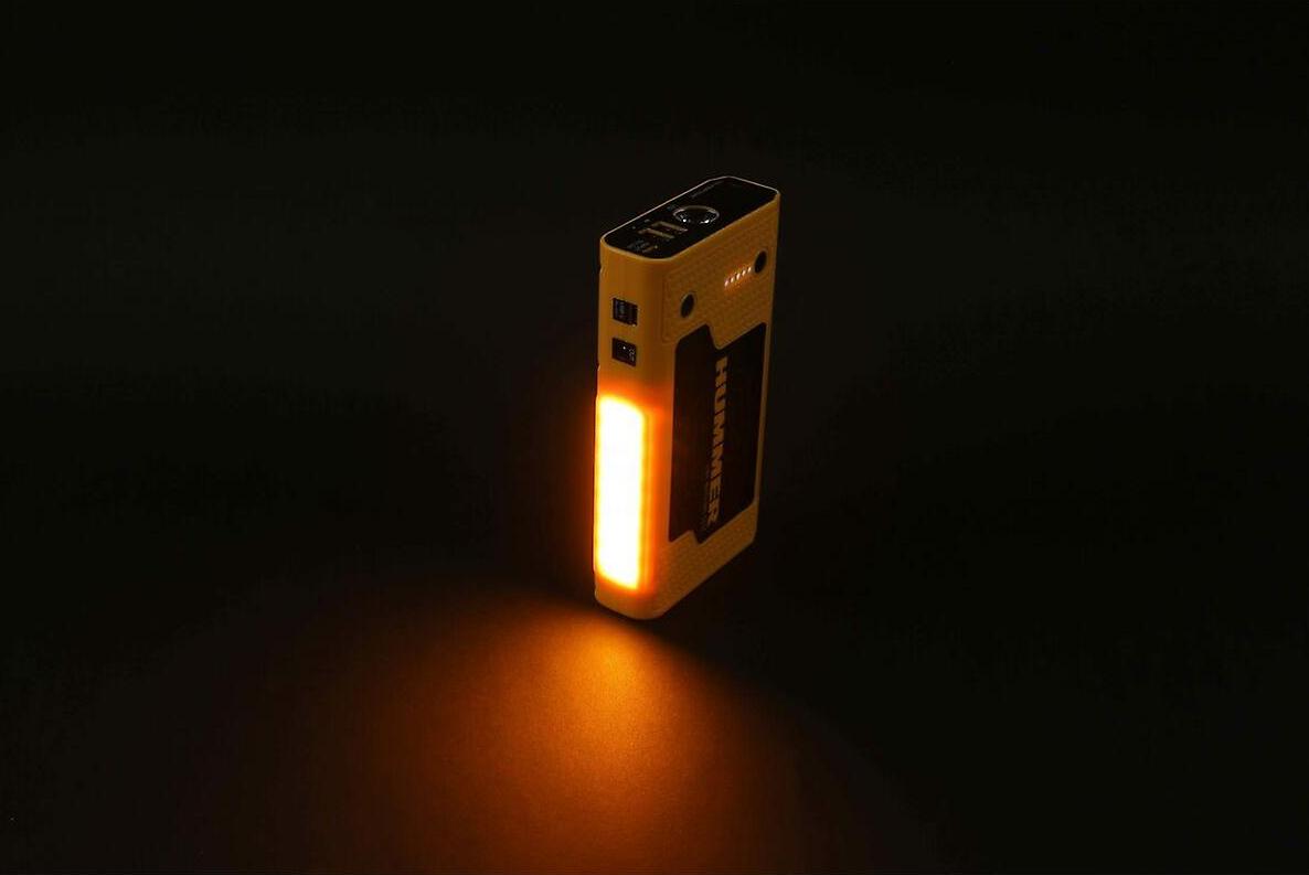 led светлина powerbank батерия + стартер