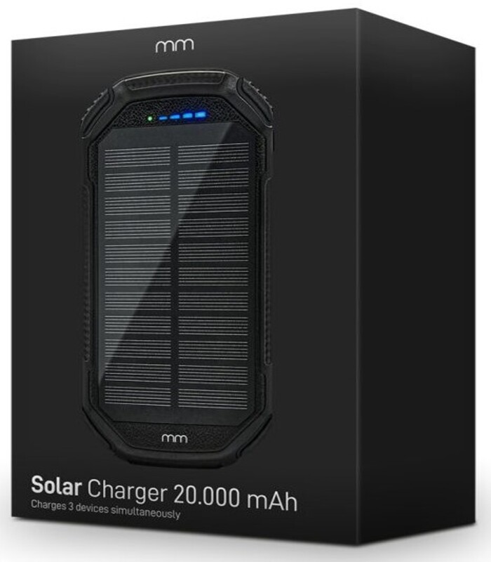 външно мобилно зарядно solar power bank батерия 20000 mah