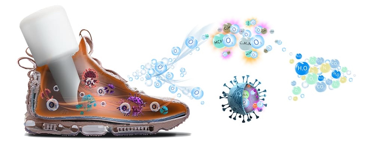озон за почистване на обувки стерилизация на обувки
