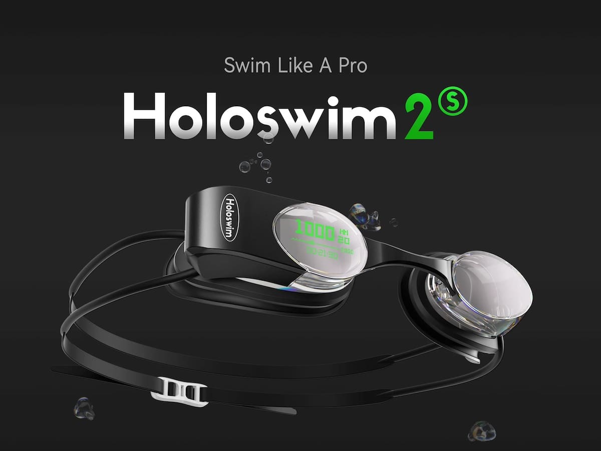 Очила за плуване с изкуствен интелект holoswim 2