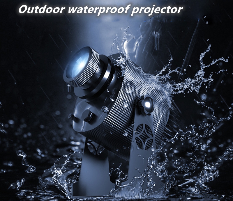 ip67 водоустойчив лого проектор на стена - гобо проекция