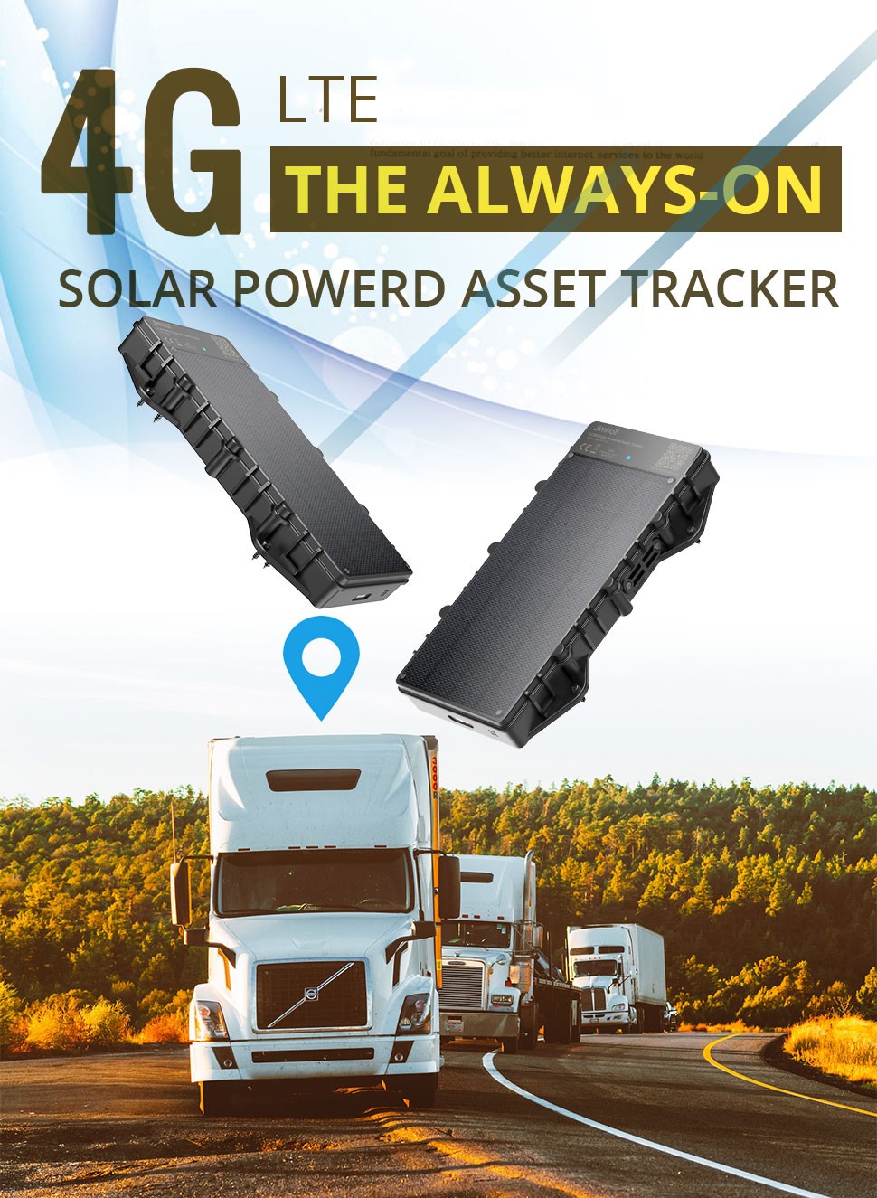 слънчев gps локатор тракер 4g GPS