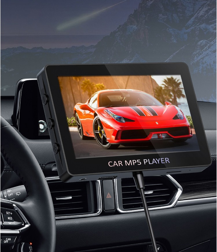 mp5 автомобилен плейър видео дисплей монитор плейър за колата