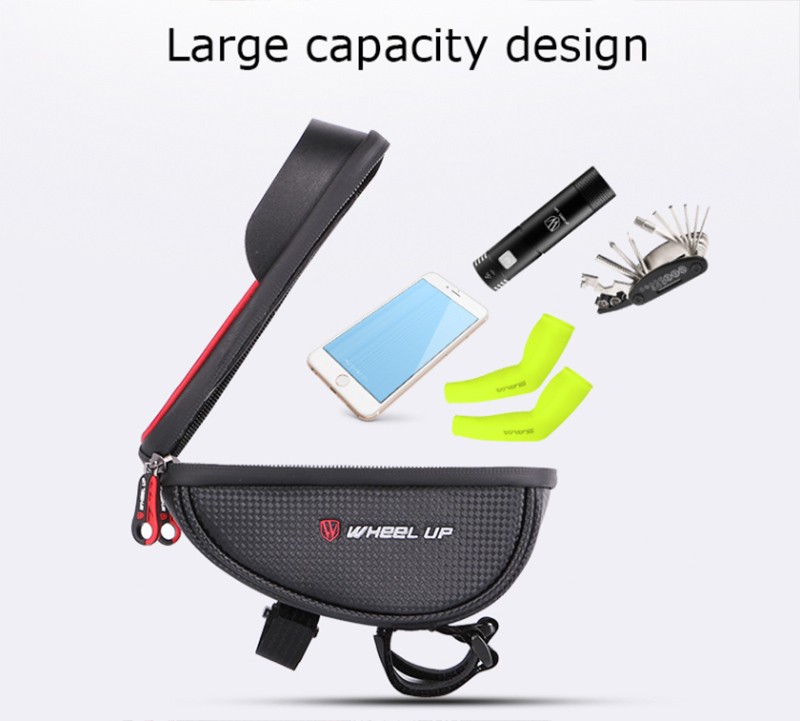 чанта за велосипед за място за съхранение на мобилен телефон