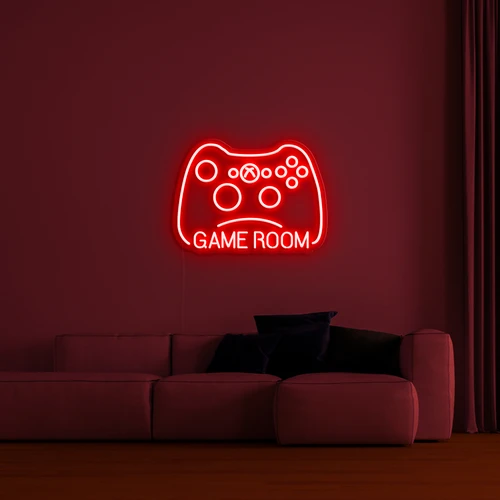 3D лого на стената - GAMER