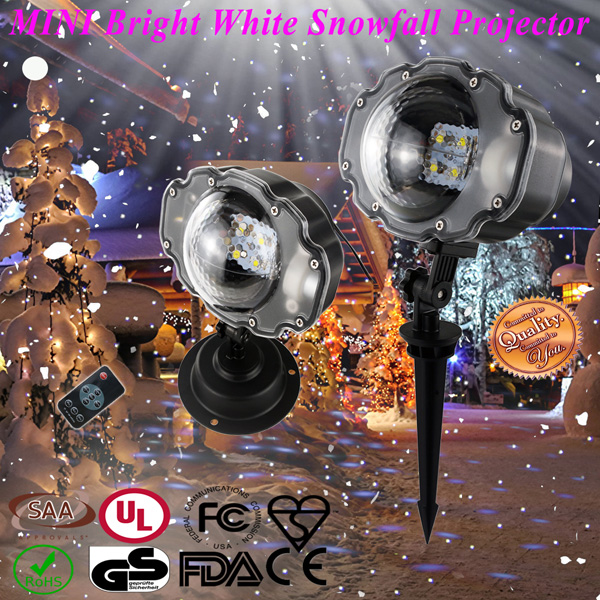 LED прожектор Снежинки Екстериорна и интериорна проекция