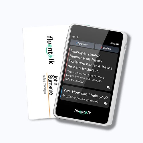 Fluentalk T1 mini - размер на карта Visa с 2,8" HD екран