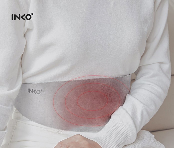 inko нагревателен колан за гръб с USB кабел