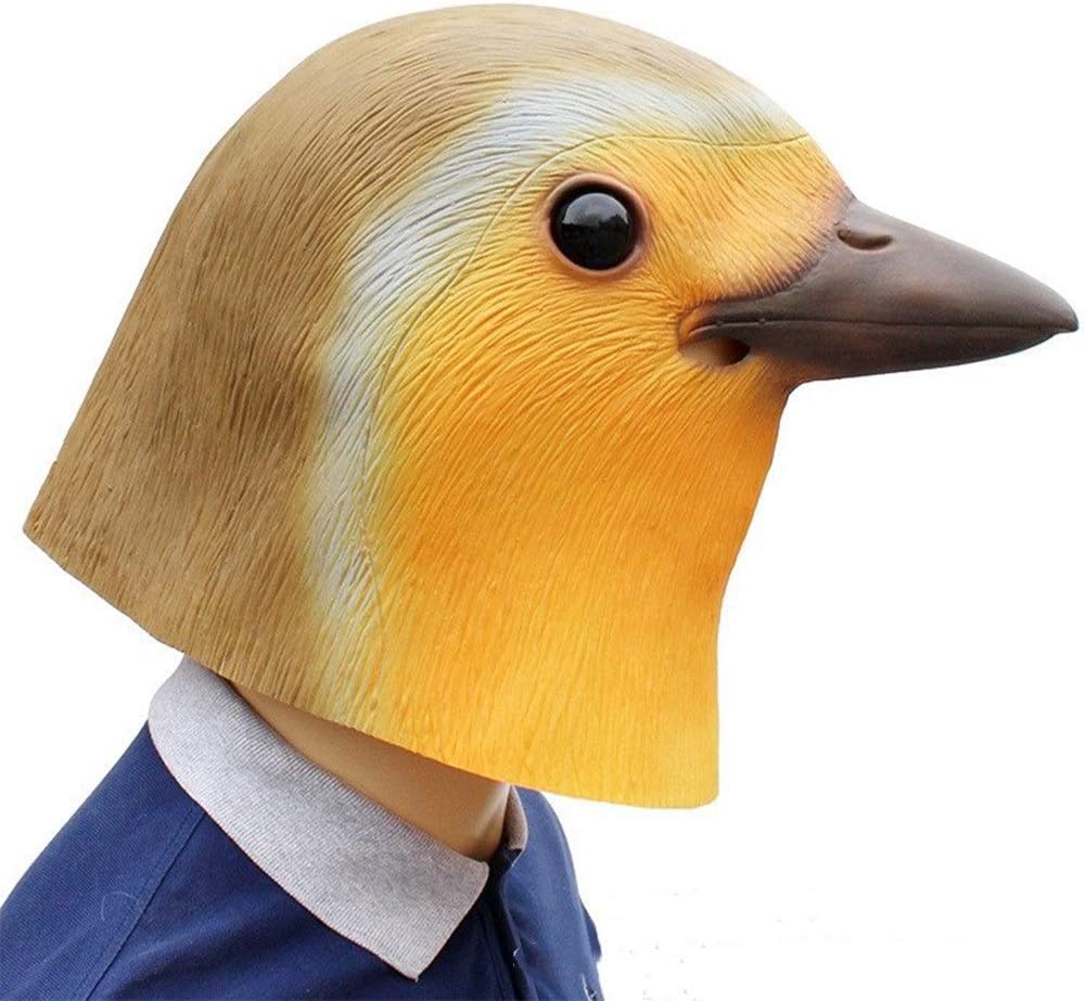 Хелоуин маска силиконова птица