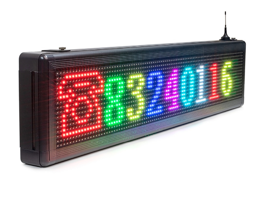 WiFi LED RGB информационен панел на открито