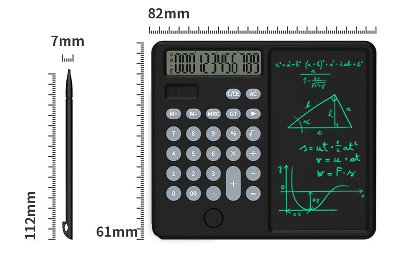 бележник с калкулатор