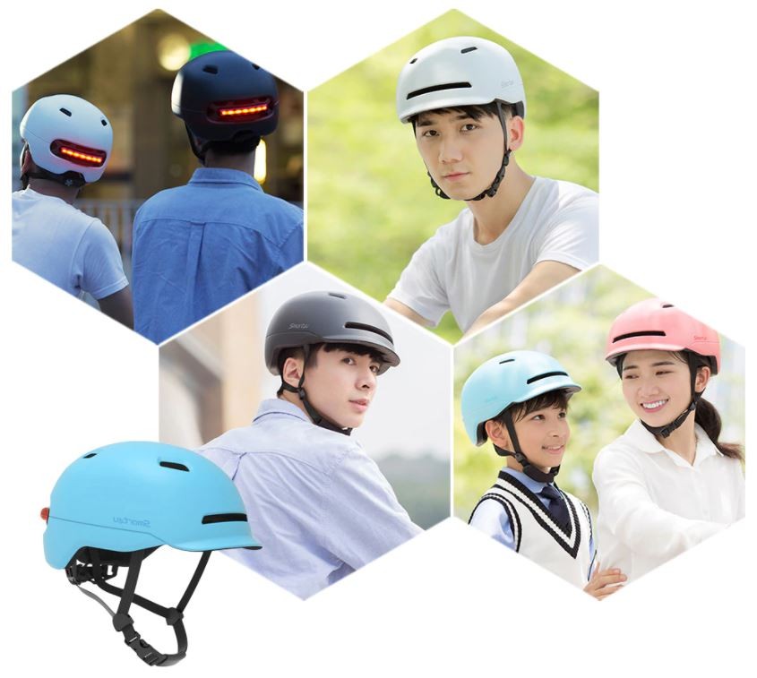 интелигентен велосипеден шлем