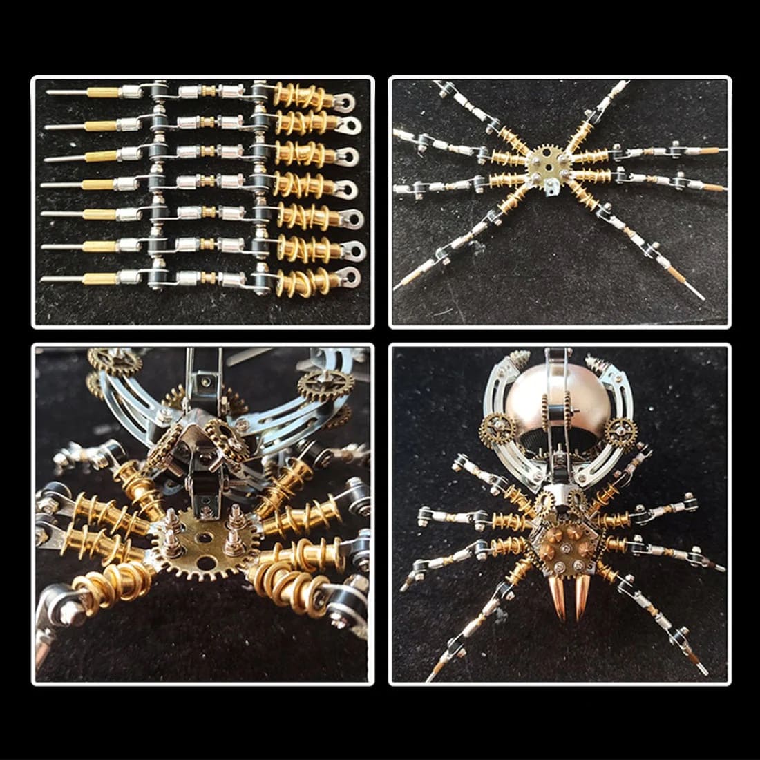 3D метален пъзел паяк