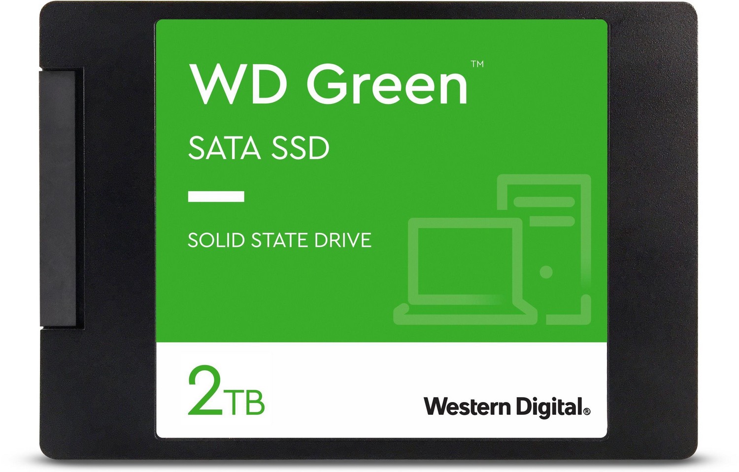SSD диск - WD Green SSD 2TB