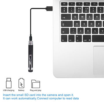 USB захранваща камера в писалката