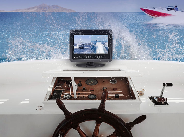 водоустойчив монитор на лодка за яхти